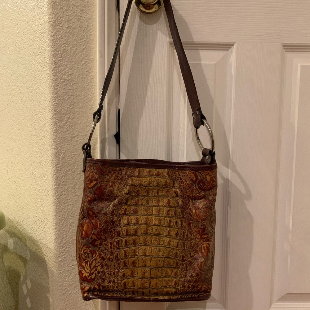 Almost New Raviani Croc Handbag - Picture 3 of 10